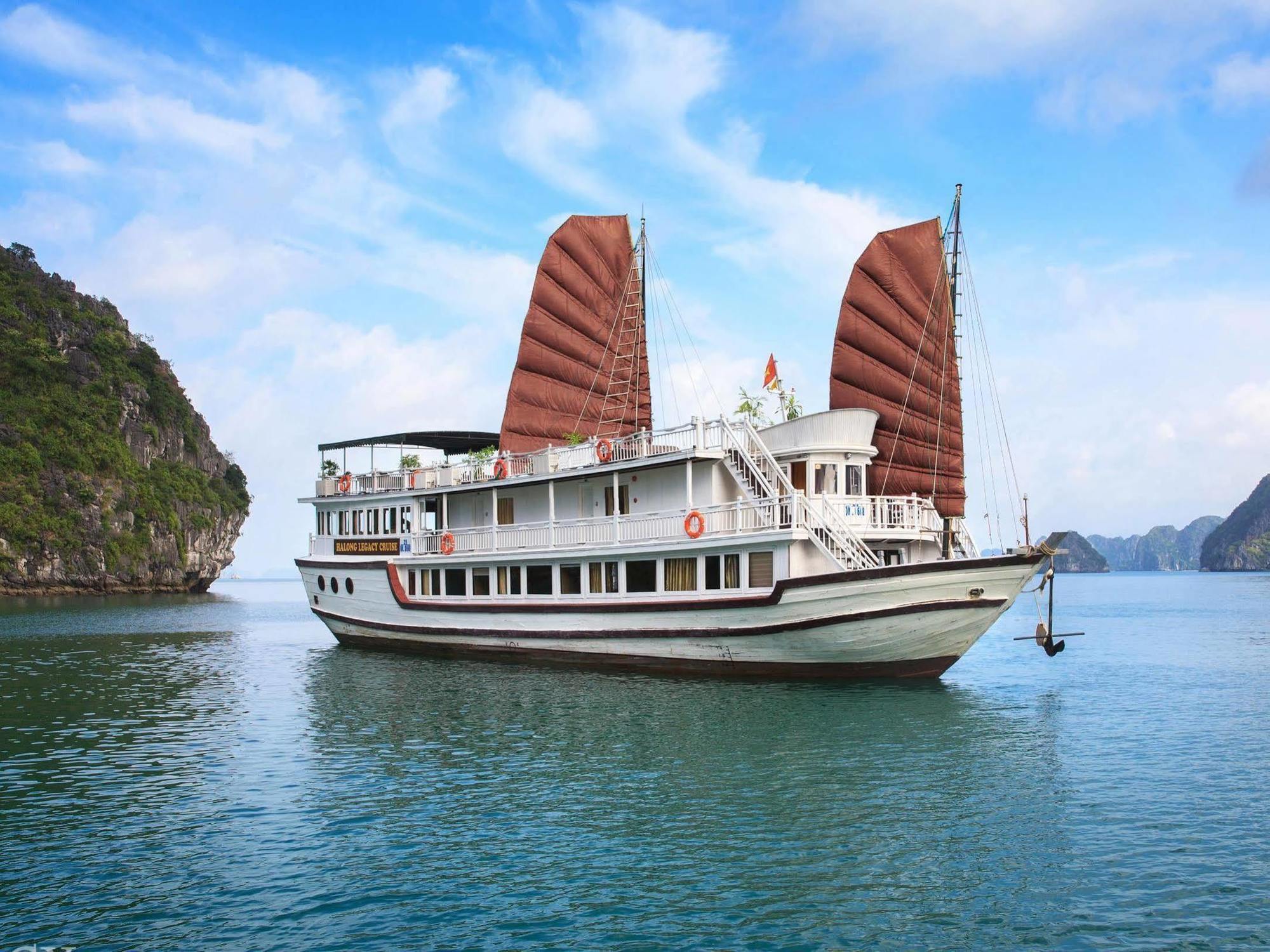 Hotel Halong Legacy Cruise Hạ Long Exterior foto